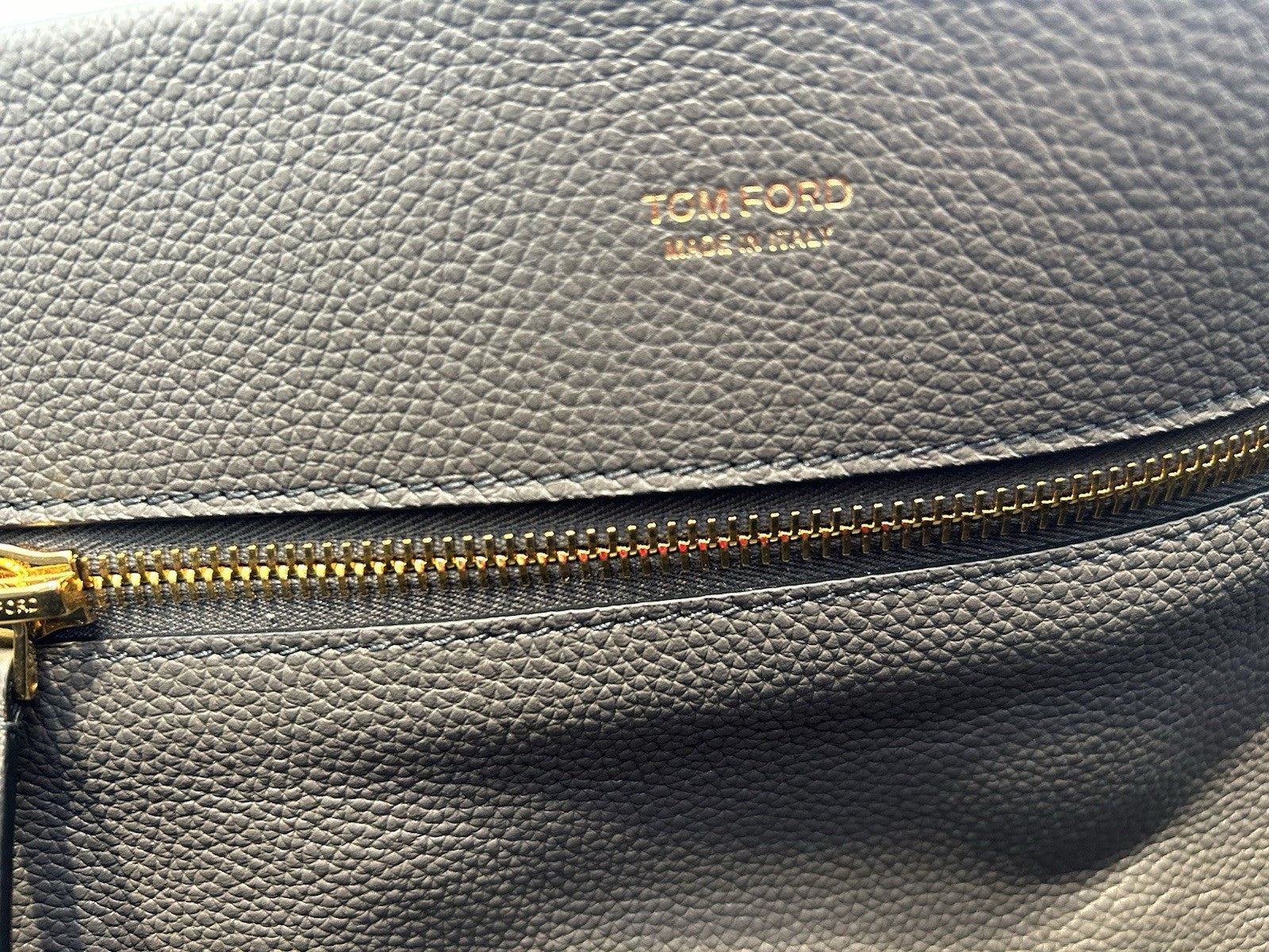 TOM FORD Tara leather tote bag