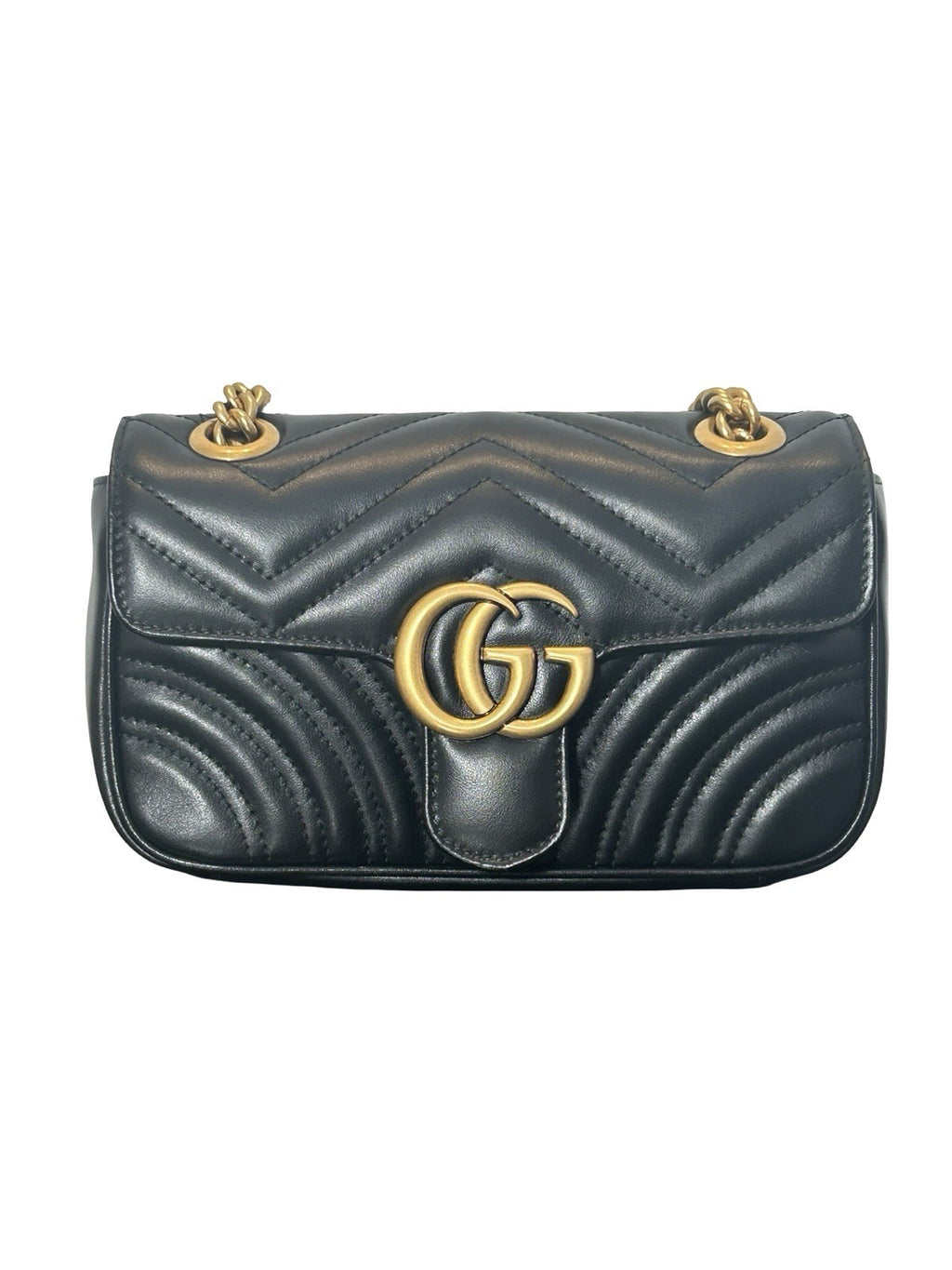 Gucci GG Marmont Small Shoulder Bag Black