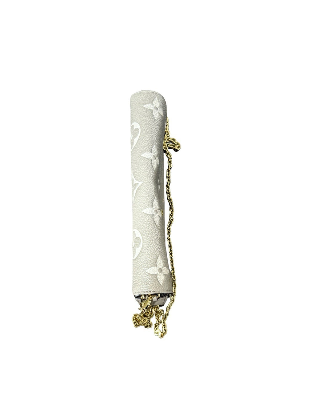 LOUIS VUITTON Empreinte Monogram Giant Felicie Pochette Brume Quartz