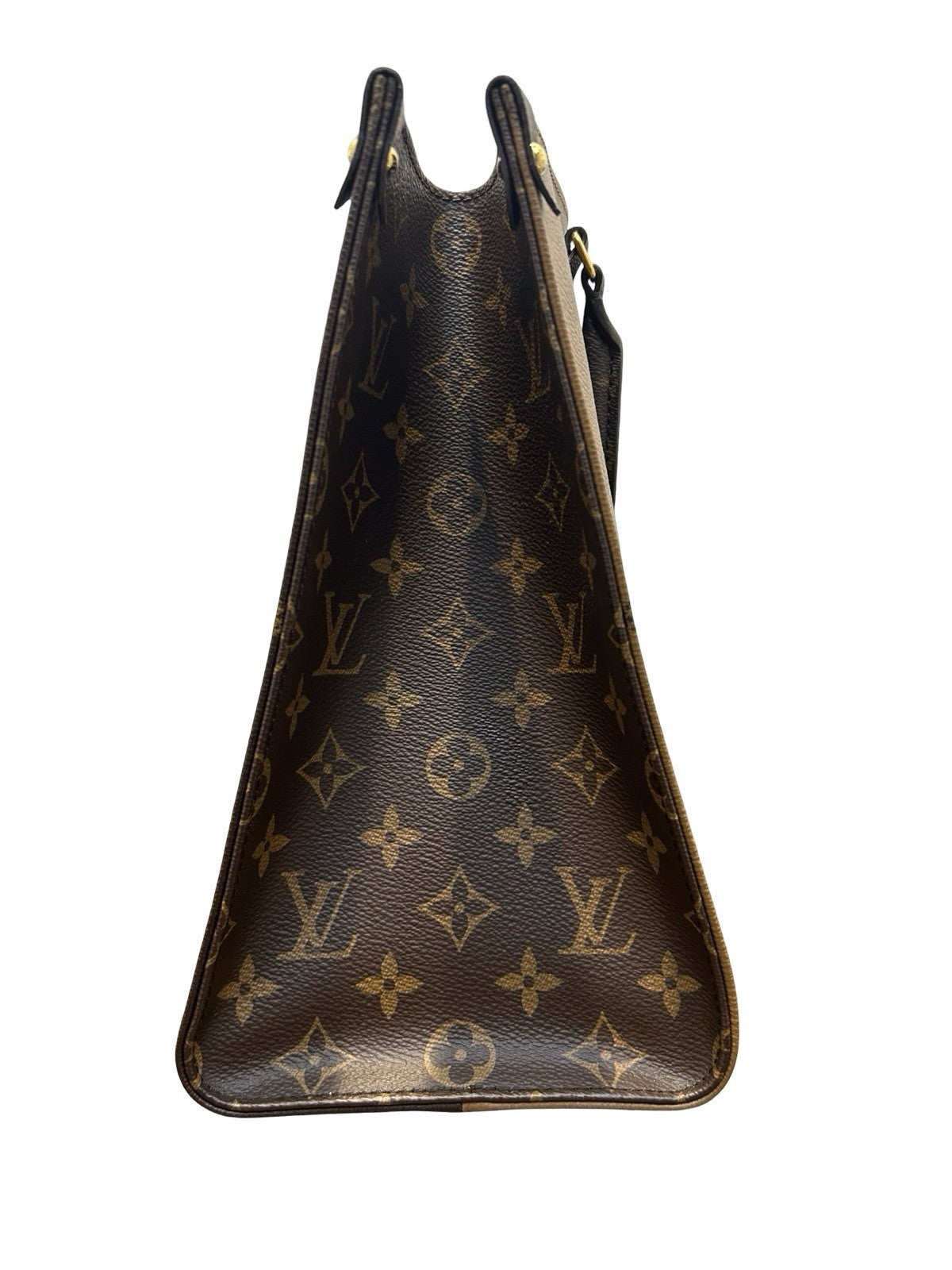 Louis Vuitton Monogram Tote Shoulder Brown Bag