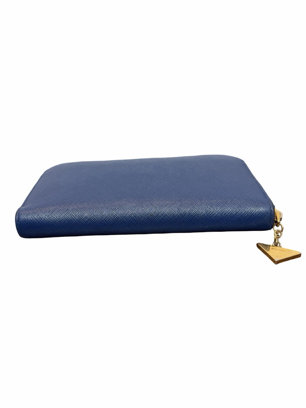 Prada Saffiano Blue Wallet