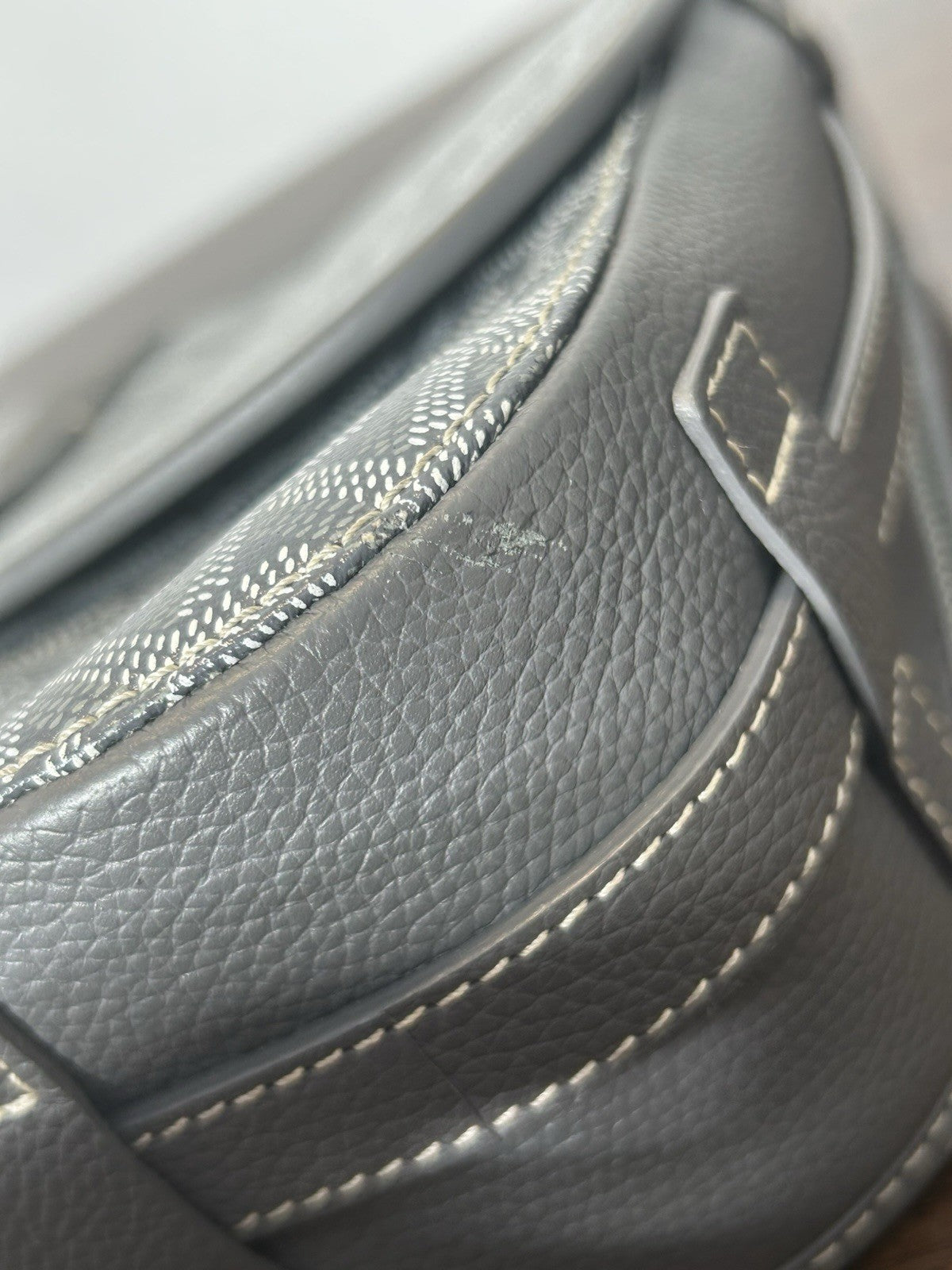 Goyard Belvedere Messenger Bag Coated Canvas PM AUTHENTIC