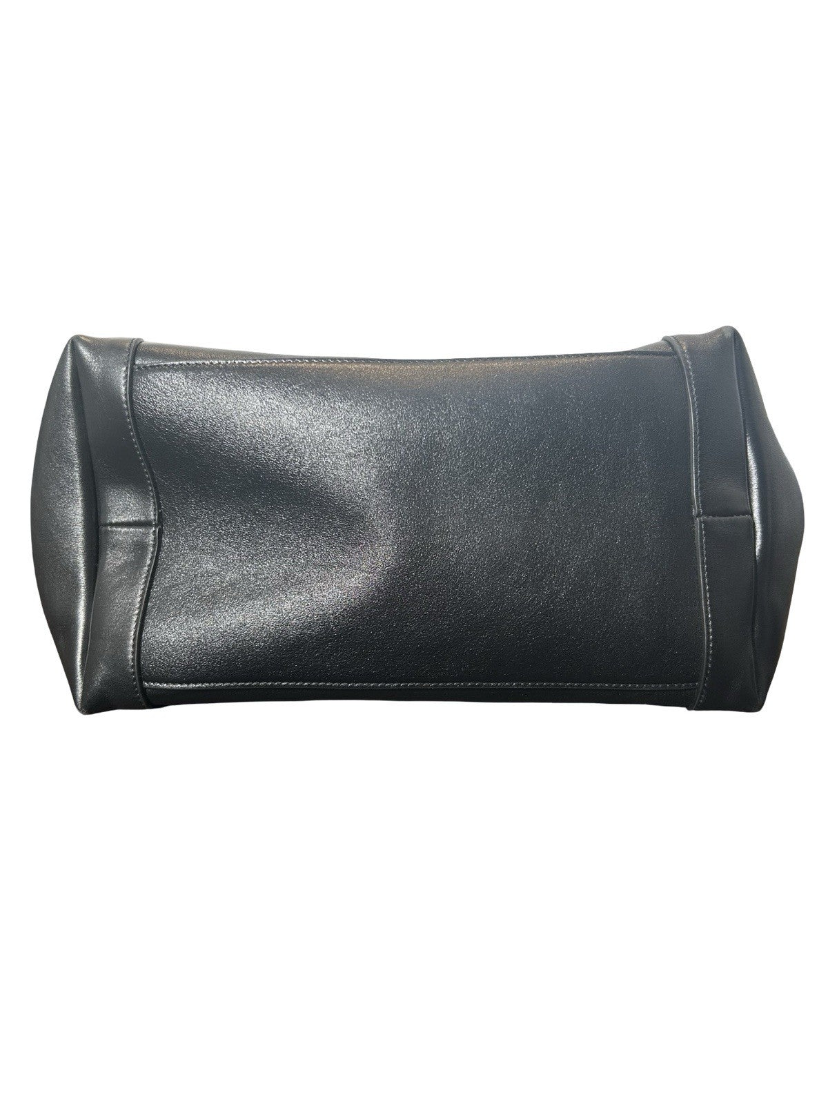 Saint Laurent Tanger tote bag in black smooth leather