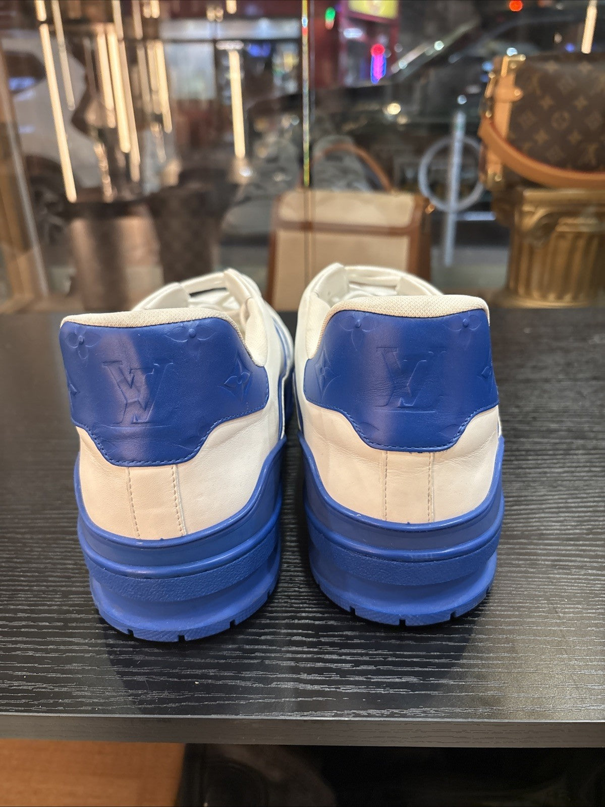 Louis Vuitton Leather, Low Trainers US Size 14 ￼