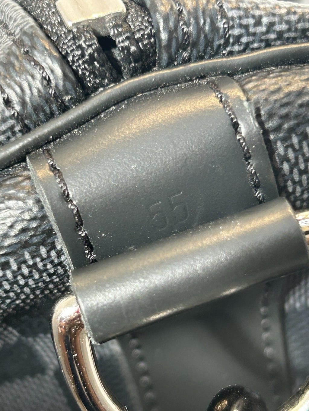 LOUIS VUITTON KEEPALL BANDOULIERE 55 DAMIER GRAPHITE