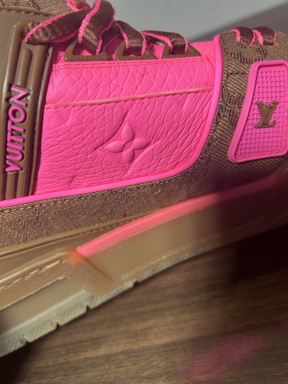 Louis Vuitton LV Monogram Leather Sneakers