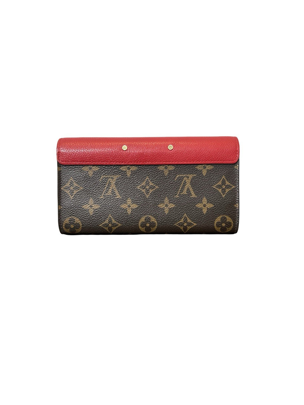LOUIS VUITTON Monogram Pallas Wallet Cherry