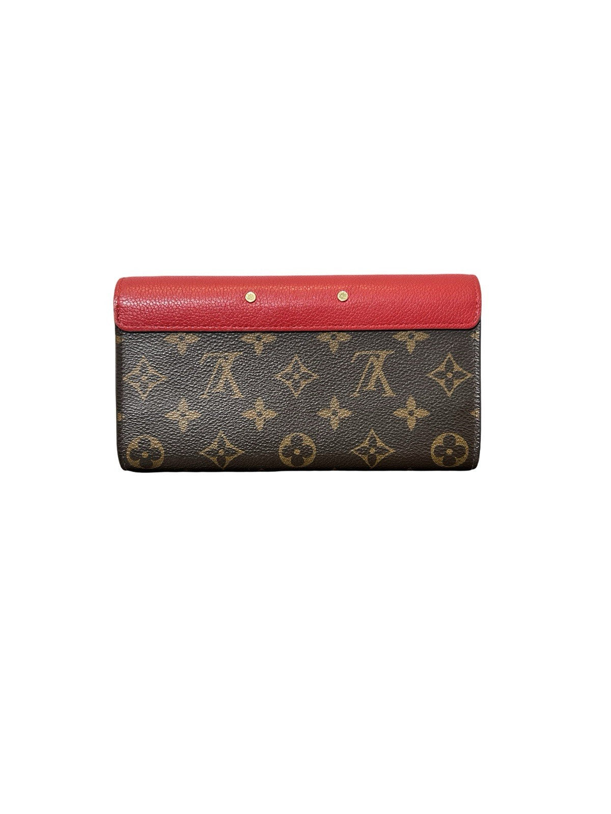LOUIS VUITTON Monogram Pallas Wallet Cherry