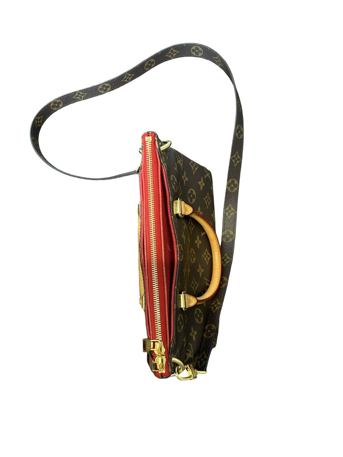 LOUIS VUITTON Monogram Pallas BB Cherry