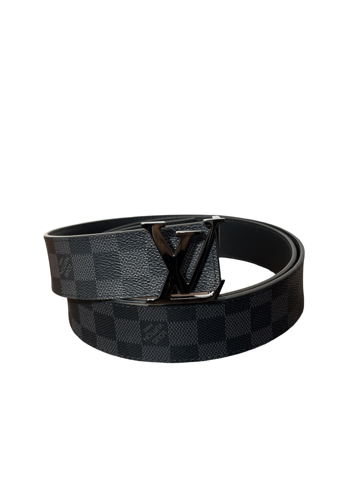 Louis Vuitton LV Initiales 40mm Reversible Belt Damier Black