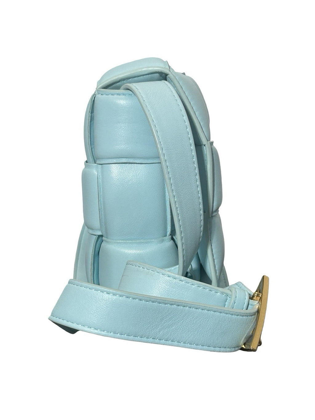 Bottega Veneta Blue Padded Cassette Crossbody Bag