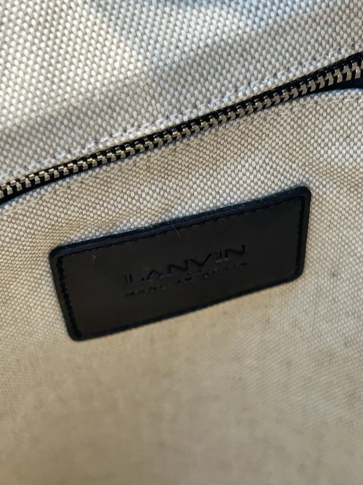 Lanvin Printed Kraft Paper Grocery Bag