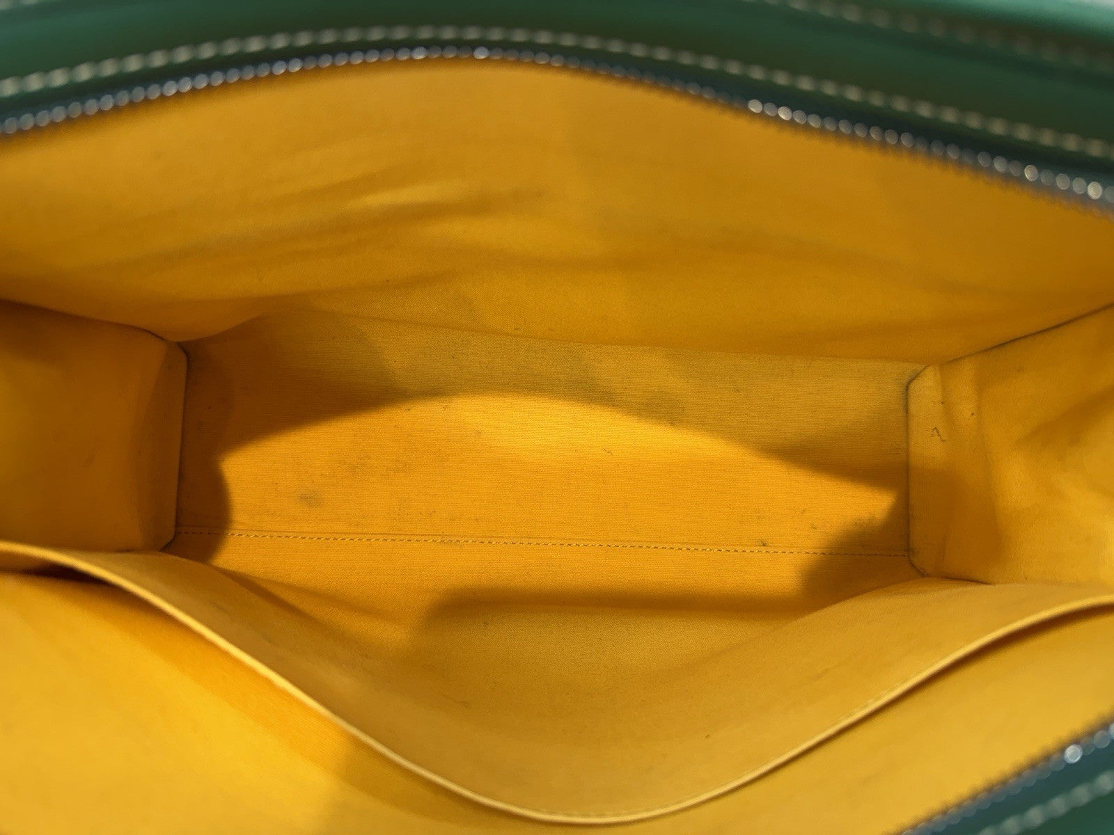 Goyard Goyardine Jouvence Toiletry Pouch Coated Canvas GM Green