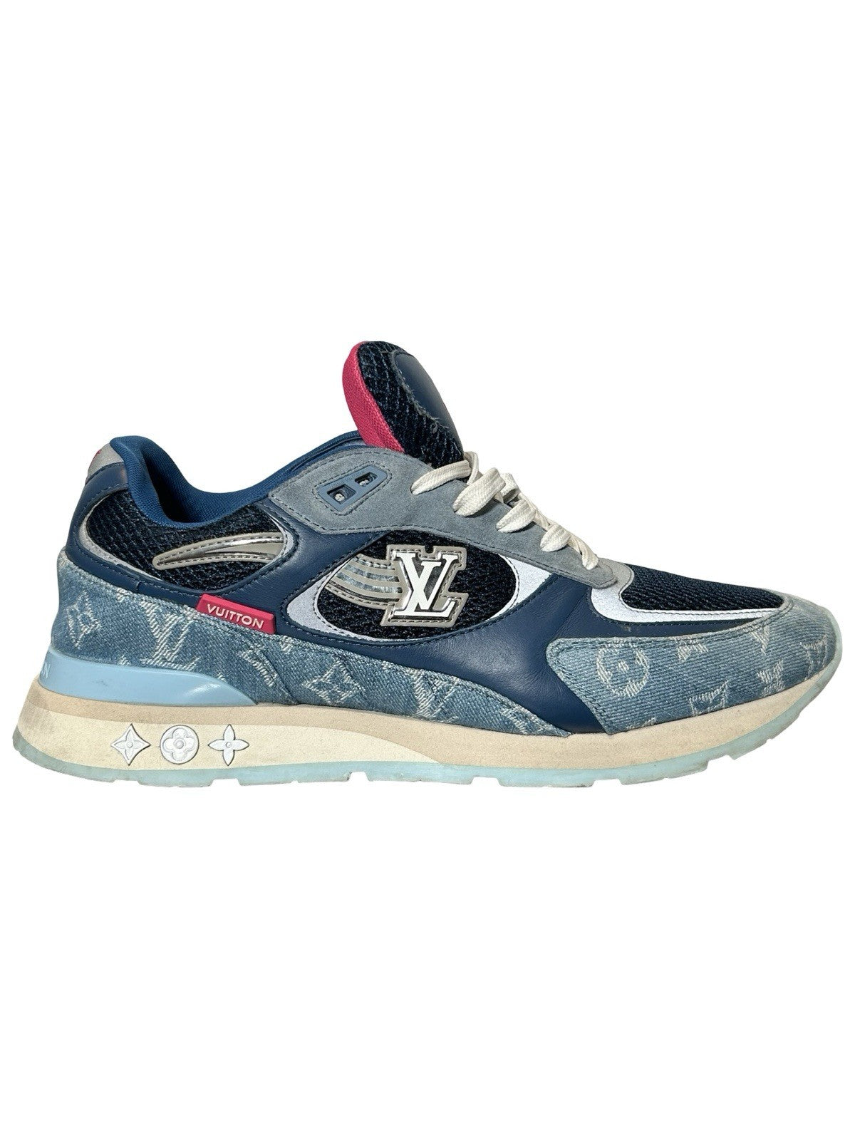 Louis Vuitton Run Away Blue Monogram Denim Size 10 LV / 11 US