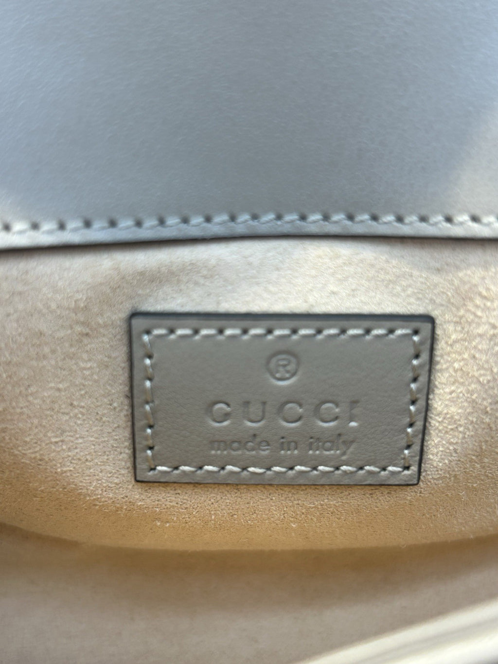 Gucci GG Marmont Extra Mini Shoulder Bag Beige 