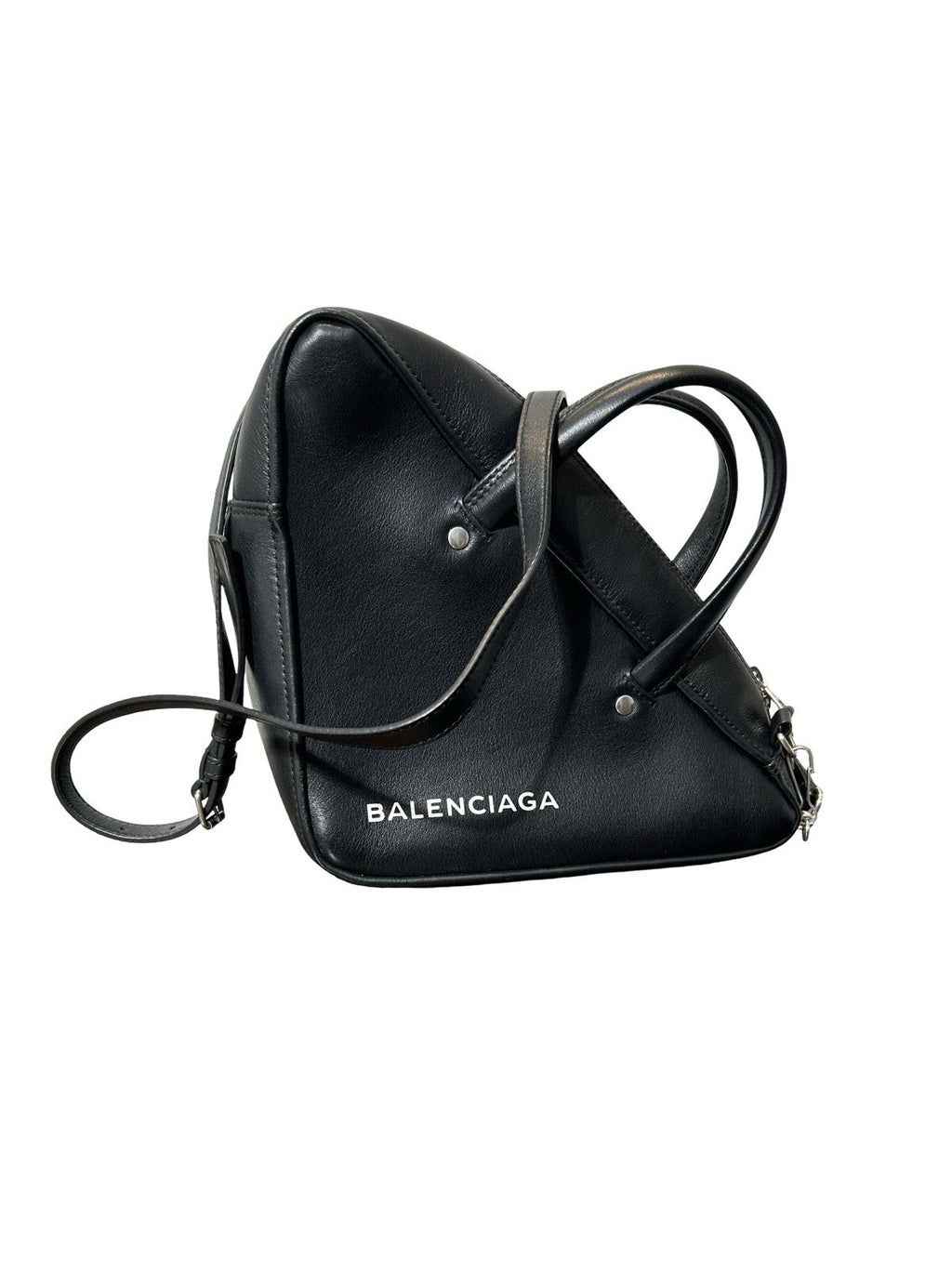 Balenciaga Leather Top Handle Bag