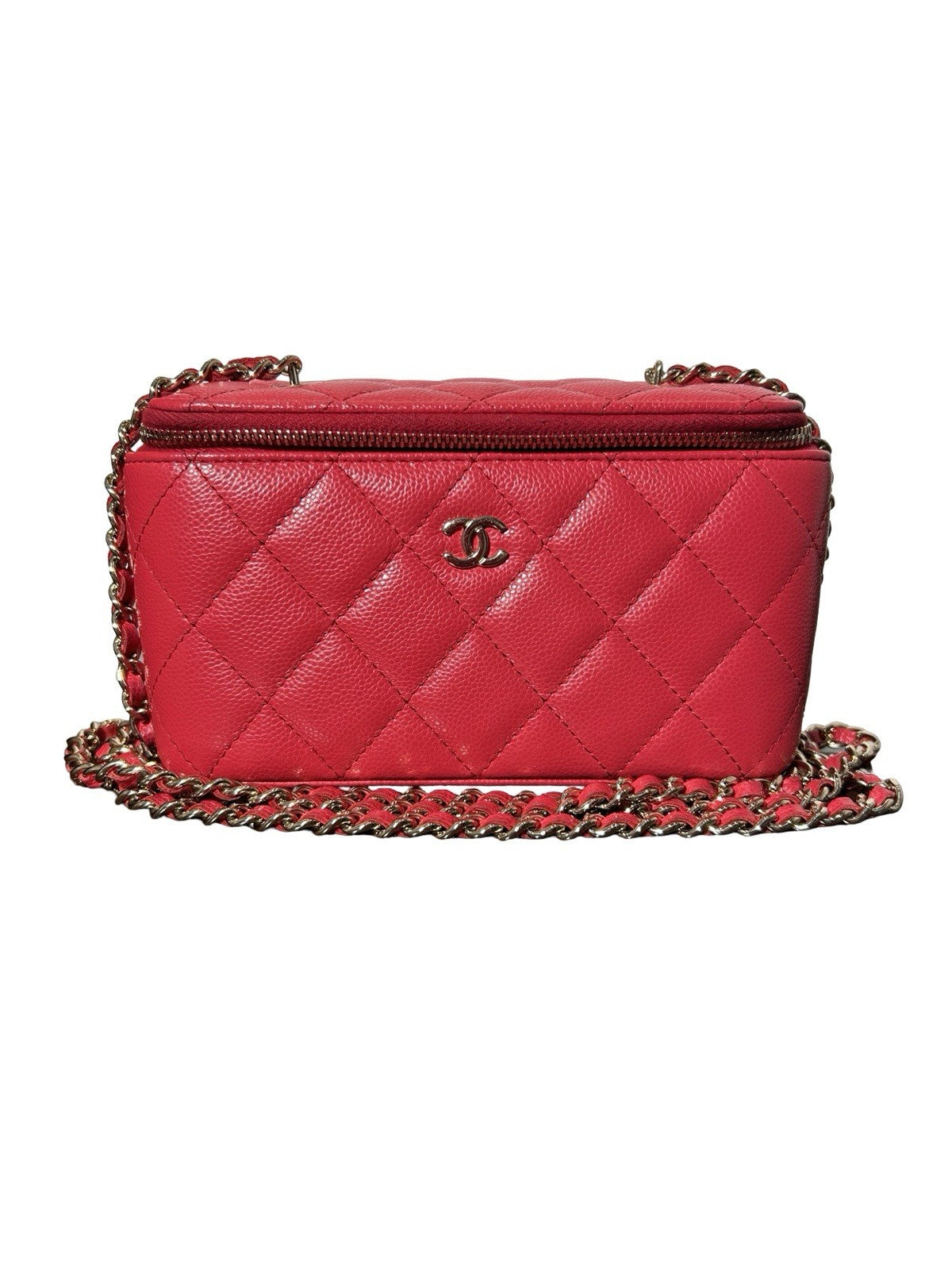 Chanel Vanity Red Bag