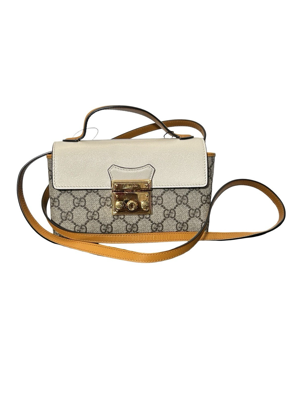 Gucci Supreme Padlock Mini Shoulder Bag 