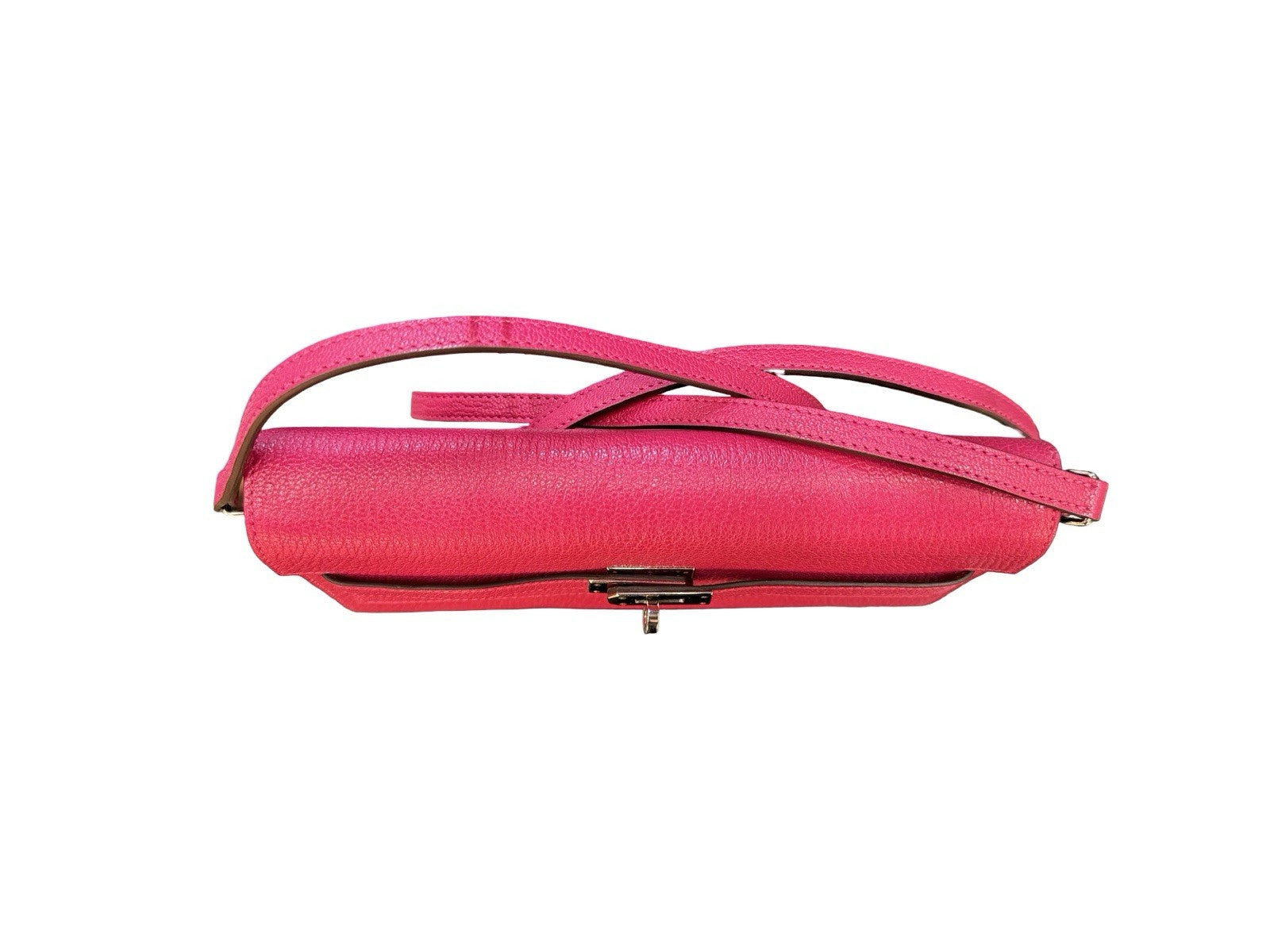 Hermès Kelly To Go Chevre Mysore Shoulder Bag Rose Mexico