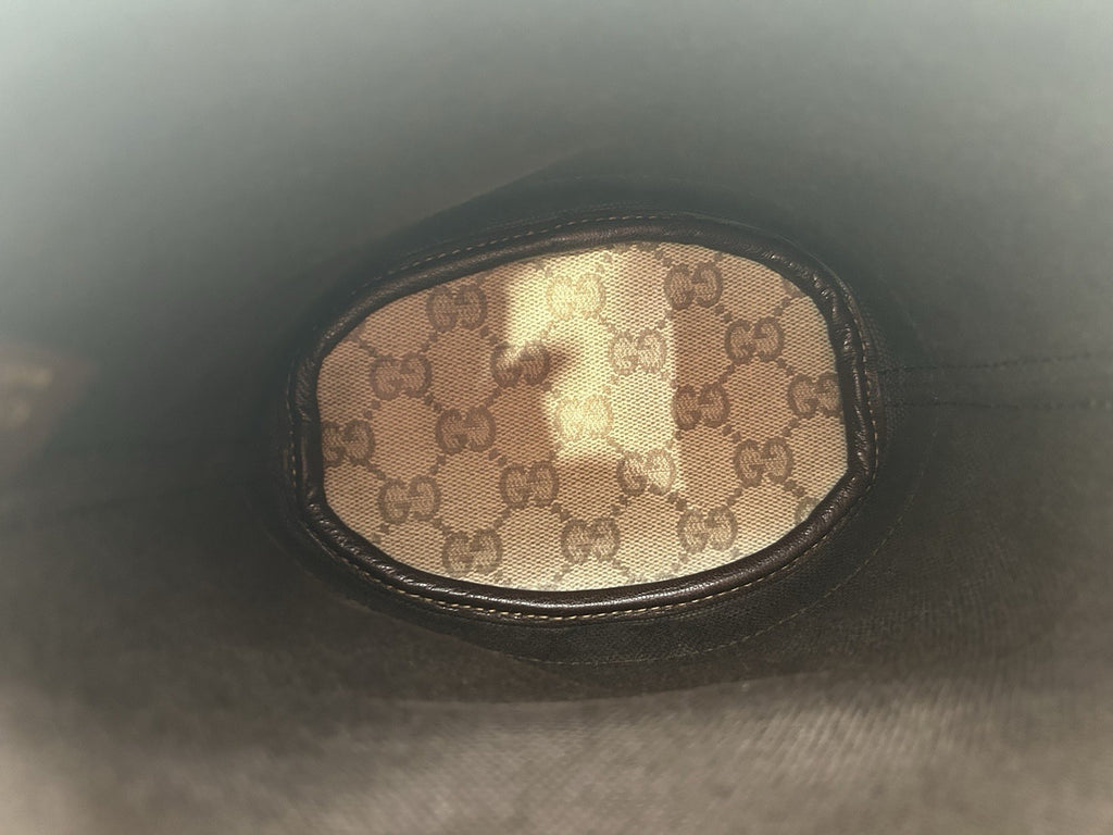 Gucci Ophidia Mini Bucket Bag Brown