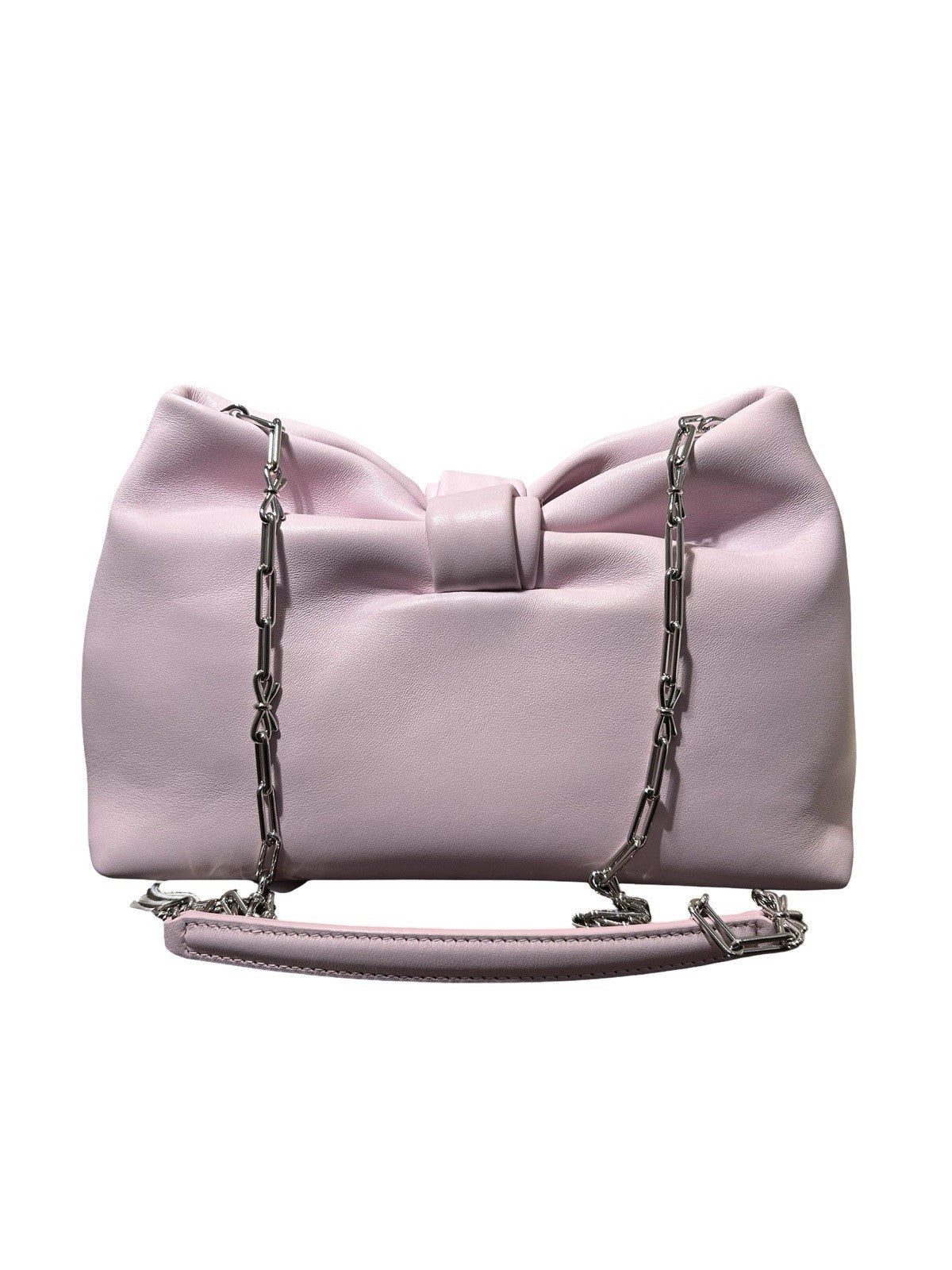 Dior Bow Bag Lambskin Rose Songe Pink