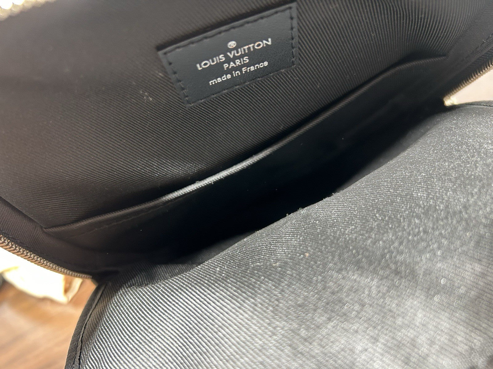 LOUIS VUITTON Monogram Macassar Avenue Sling Bag