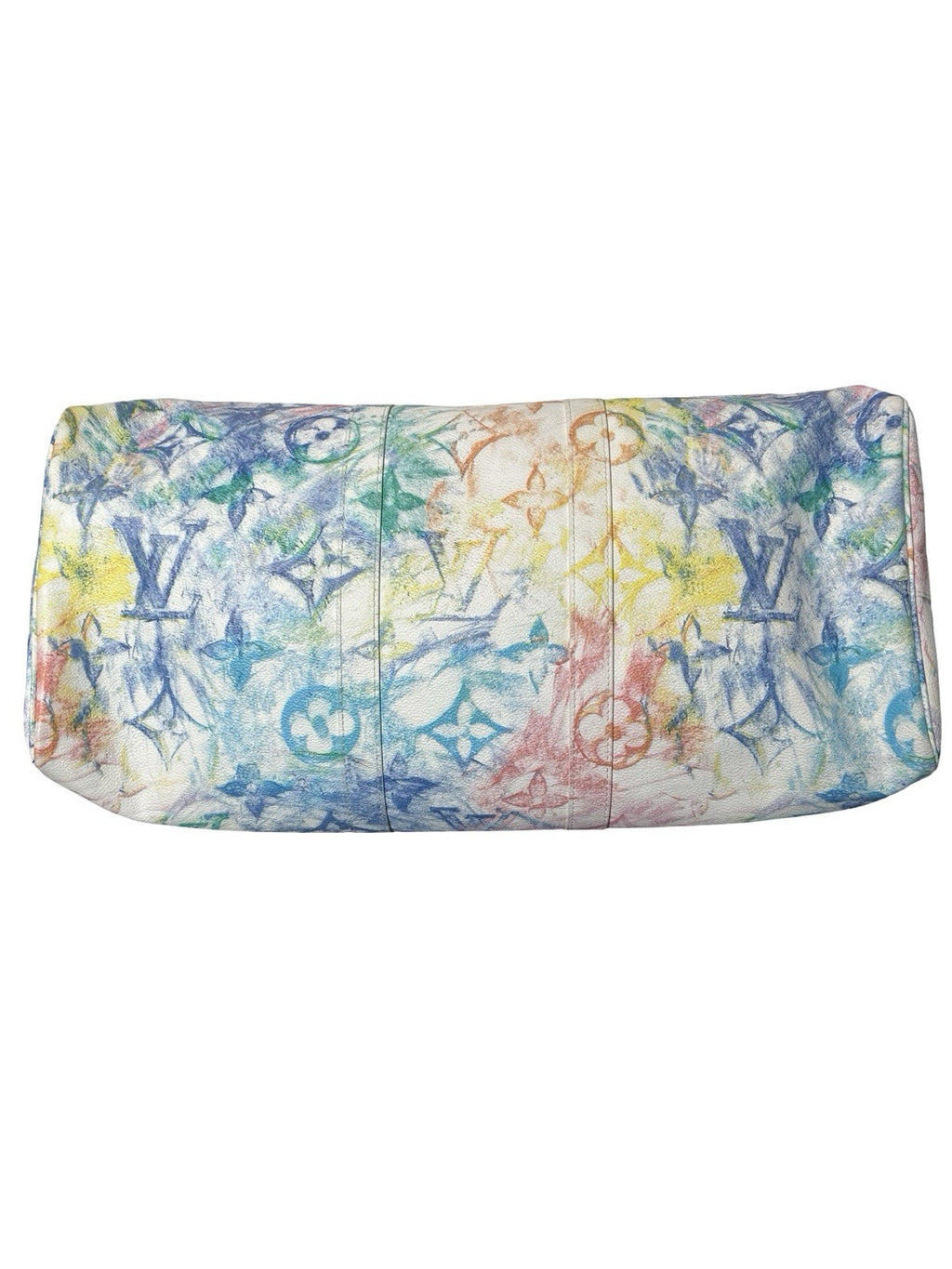 Keepall Bandouliere Bag Limited Edition Monogram Pastel Multicolor 50