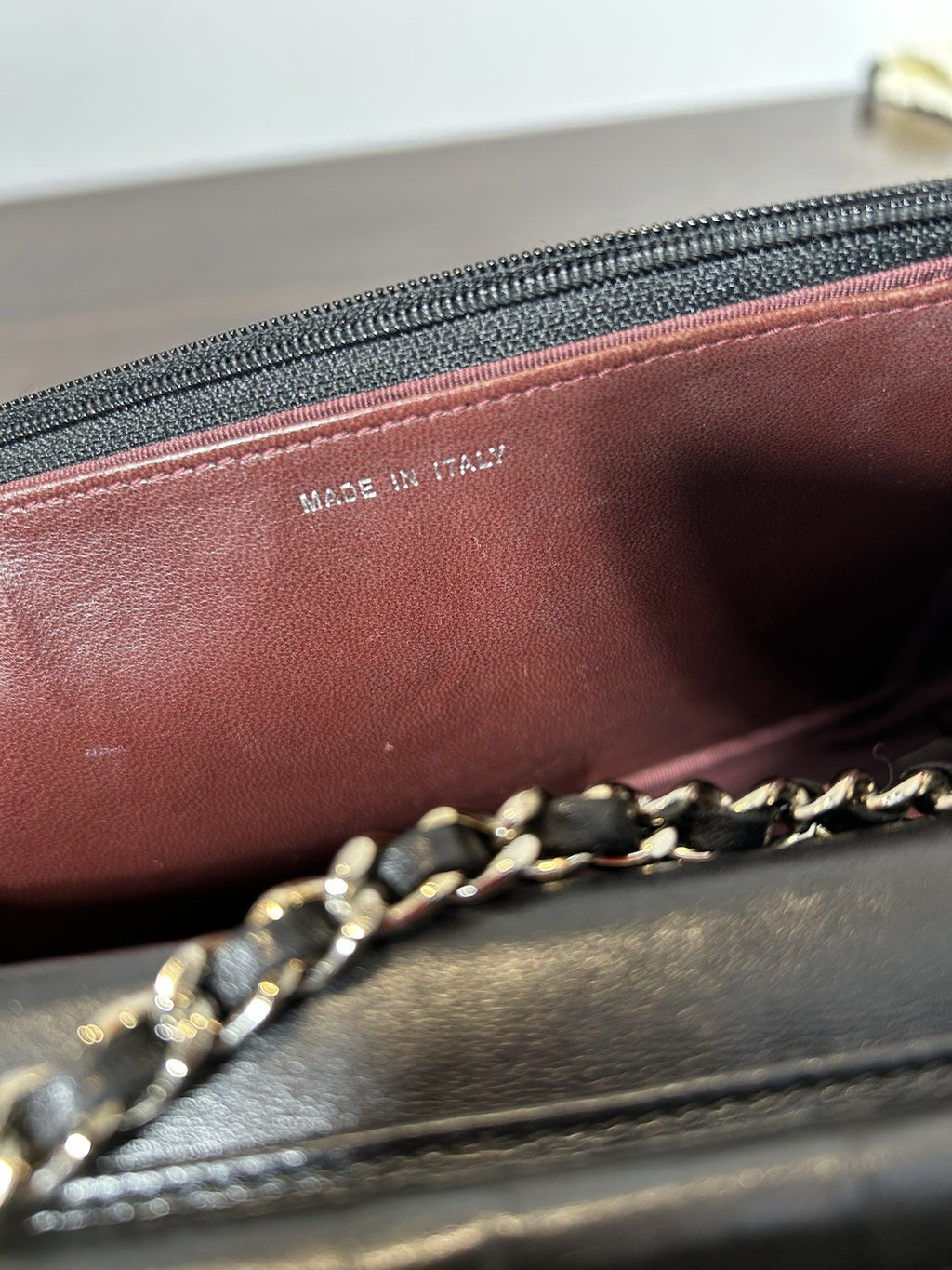 Chanel Classic Wallet On Chain