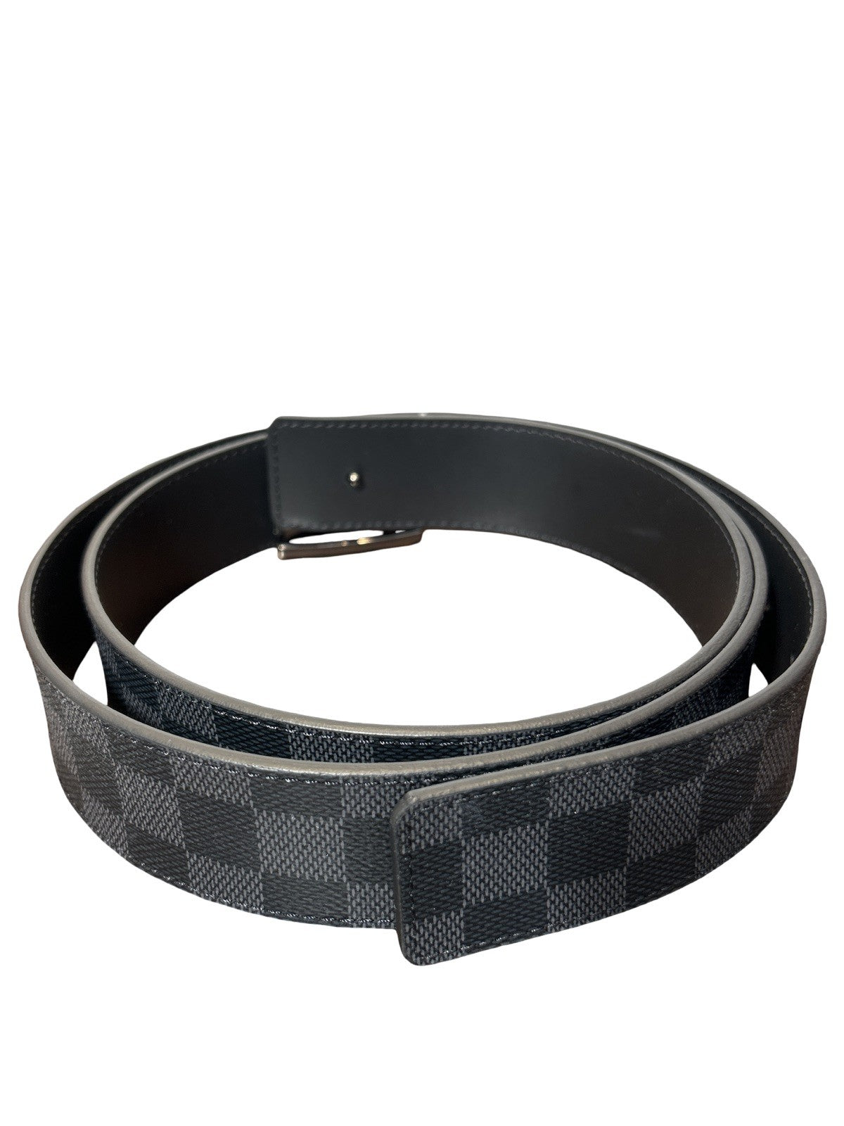Louis Vuitton LV Initiales 40mm Reversible Belt Damier Black