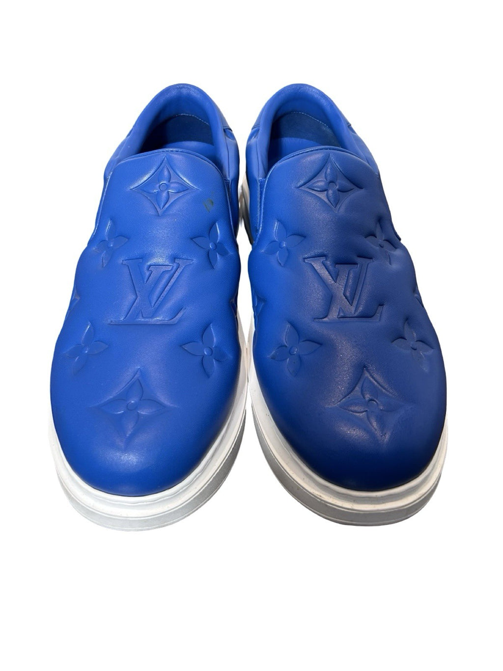 Louis Vuitton Blue Beverly Hills slip-on sneakers LV Size 9/ US Size 10
