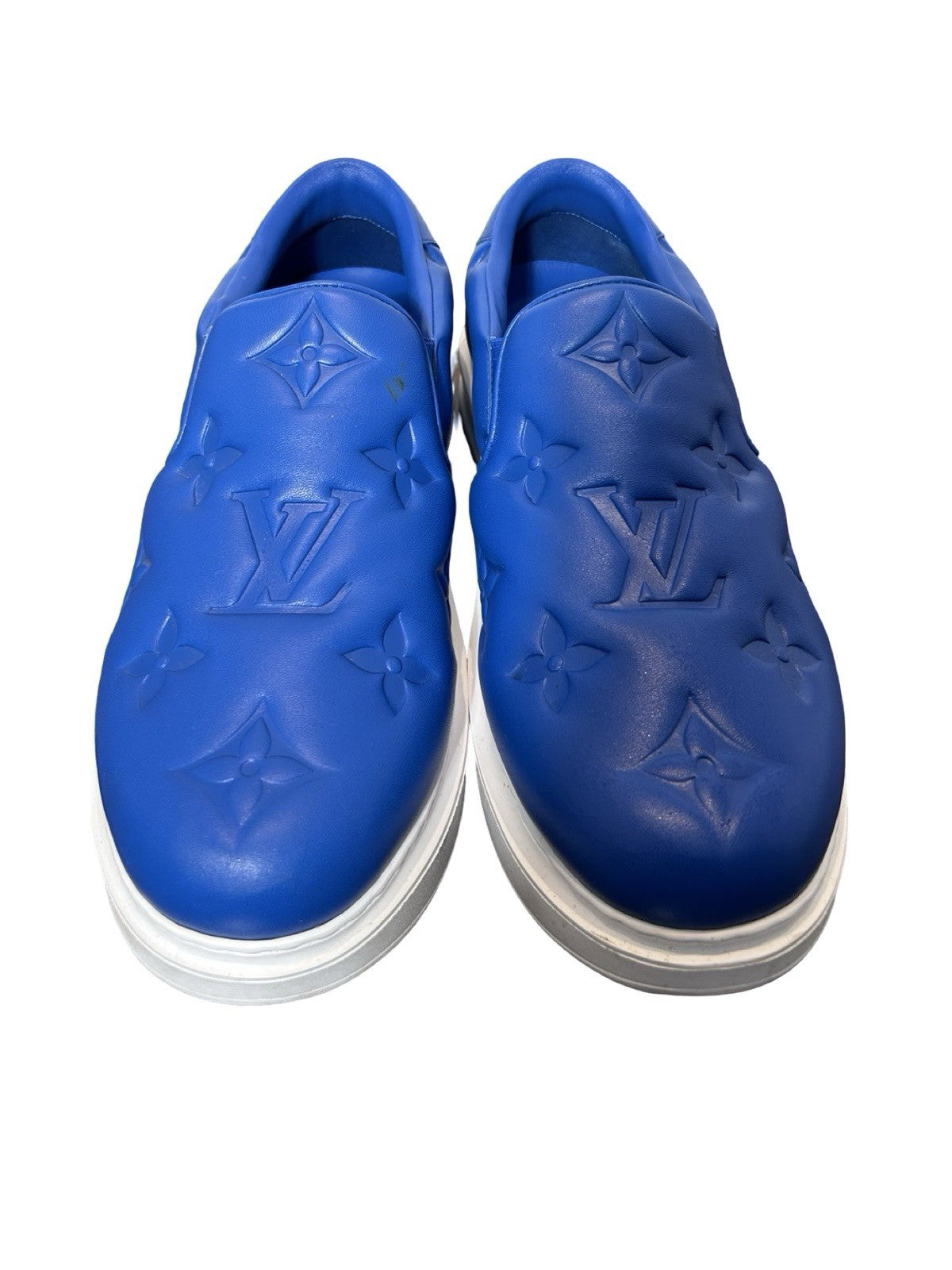 Louis Vuitton Blue Beverly Hills slip-on sneakers LV Size 9/ US Size 10