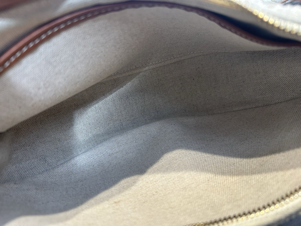 Celine Crochet Embroidered Ava Triomphe Shoulder Bag