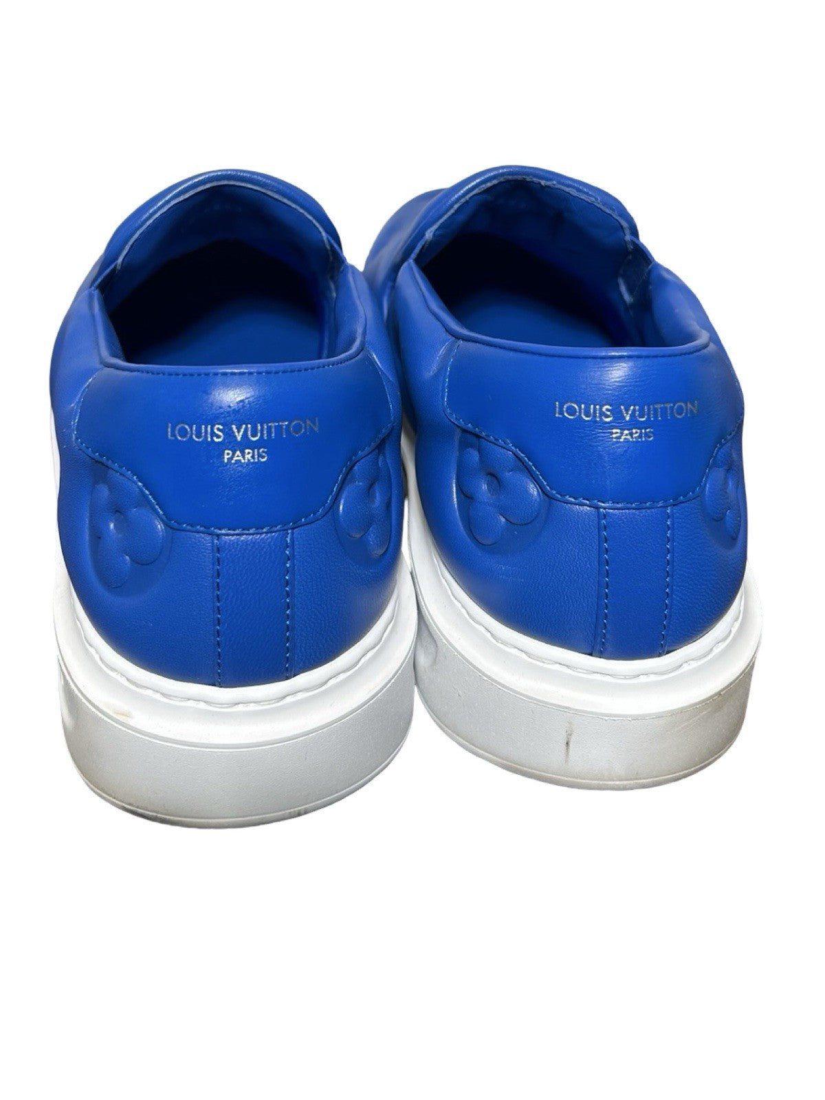 Louis Vuitton Blue Beverly Hills slip-on sneakers LV Size 9/ US Size 10