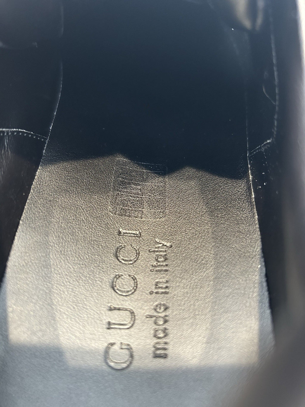 Gucci GG Rhyton Black Monogram Size 10.5US