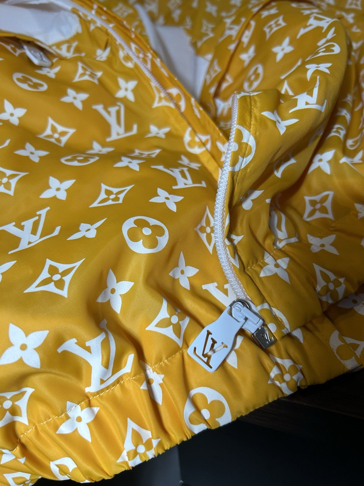 Louis Vuitton 224 Technical Windbreaker Yellow Outwear