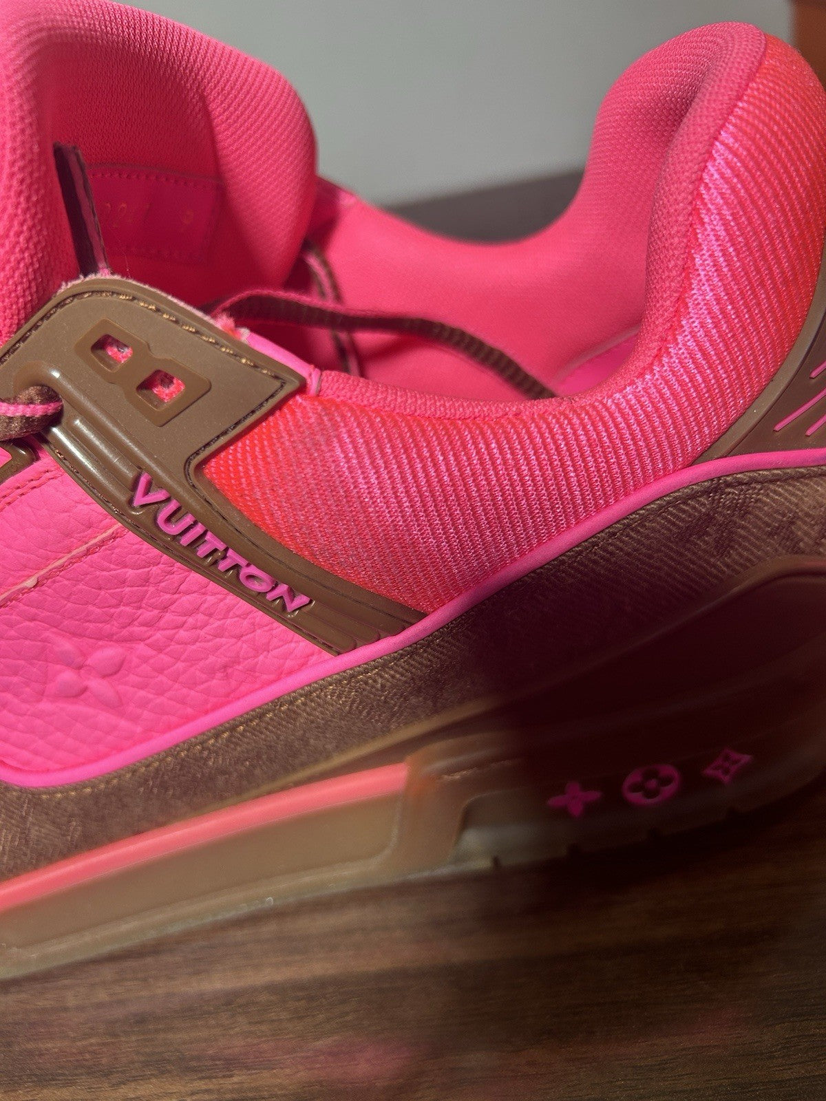 Louis Vuitton LV Monogram Leather Sneakers