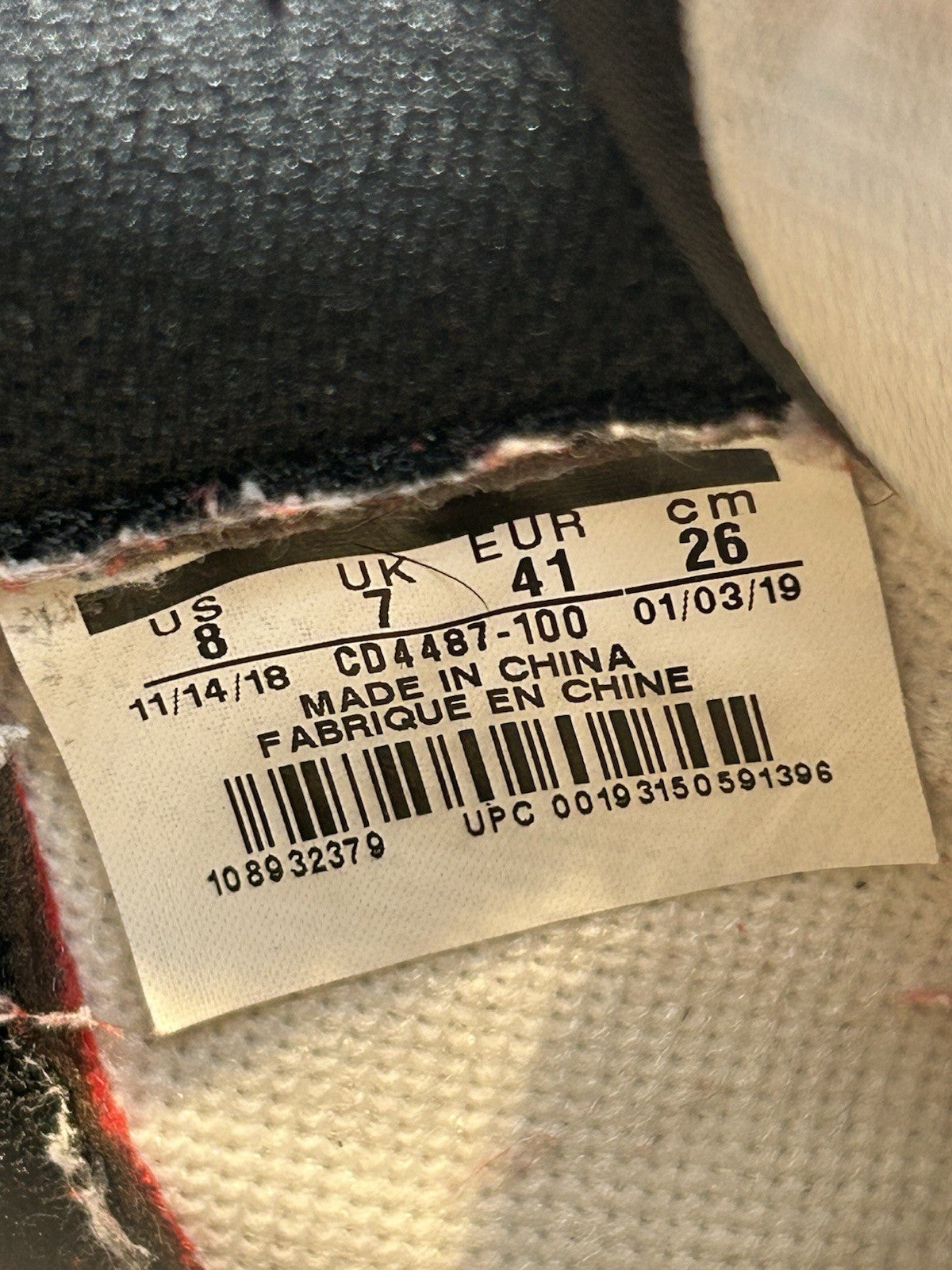 Travis Scott x Air Jordan 1 Retro High OG 'Mocha Size 8