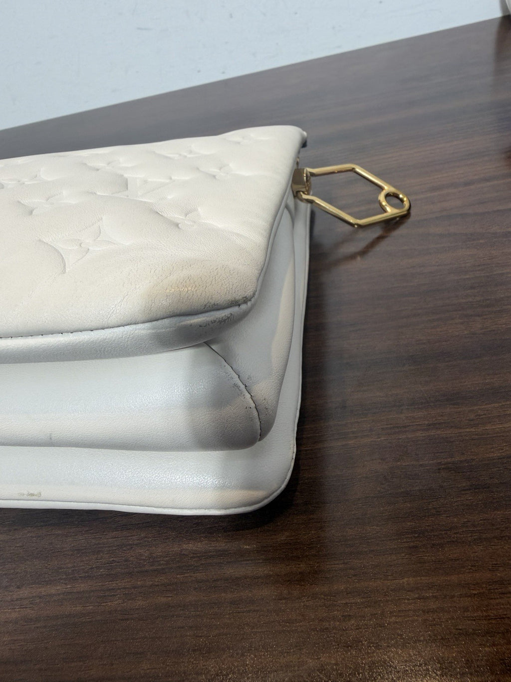 Louis Vuitton Coussin Bag Monogram Embossed Lambskin PM
