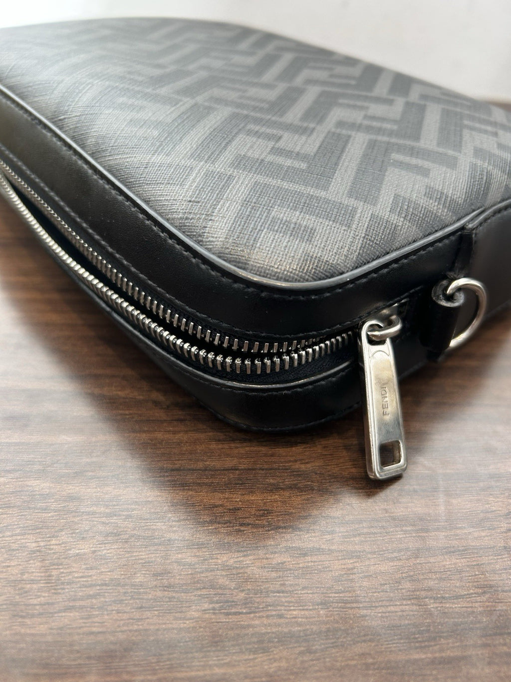 Fendi Diagonal Camera Case Bag Zucca FF