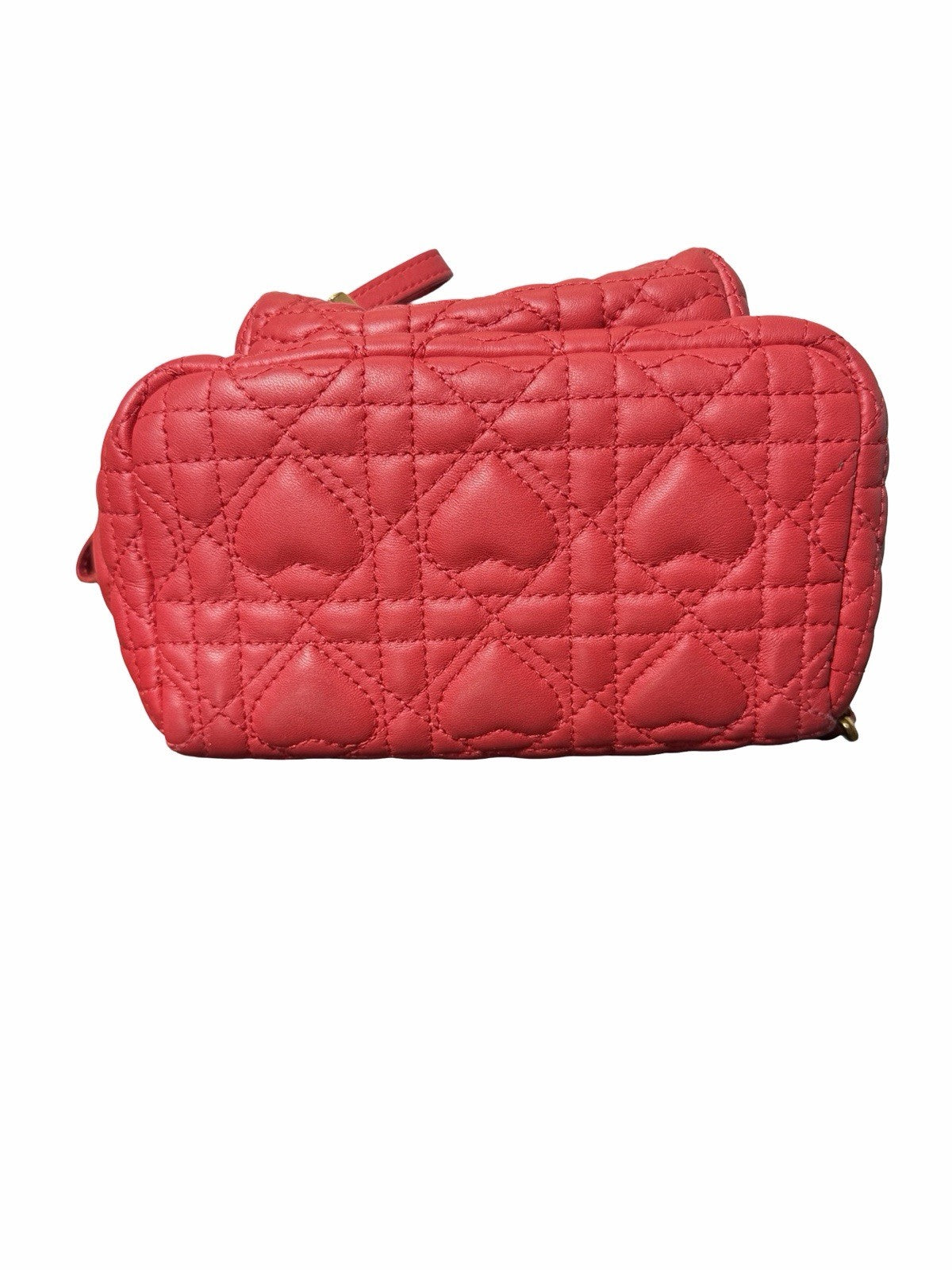 Christian Dior Cannage Heart 3Way Mini Rucksack Daypack Backpack Lambskin