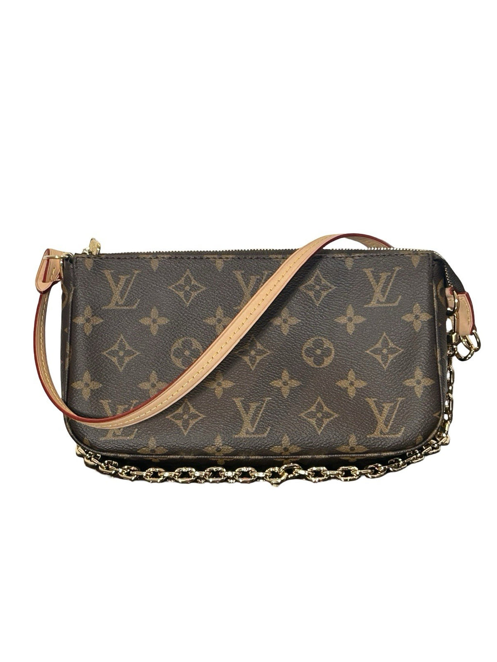 Louis Vuitton Pochette Accessories Monogram Coated Canvas