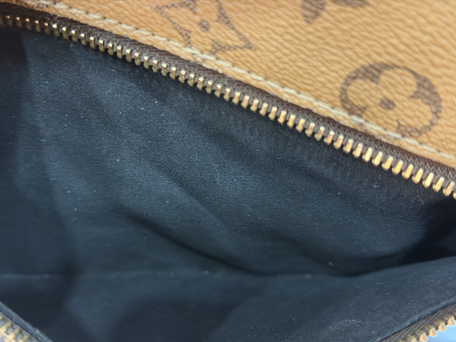 Louis Vuitton Reverse Monogram Pochette Metis Shoulder Bag