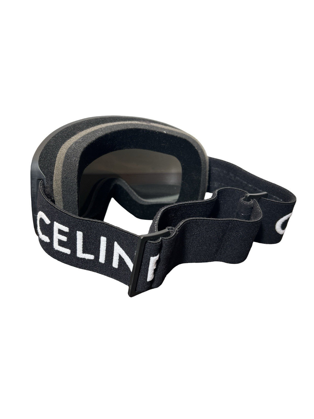 Celine Studded Adjustable Ski Goggles Black