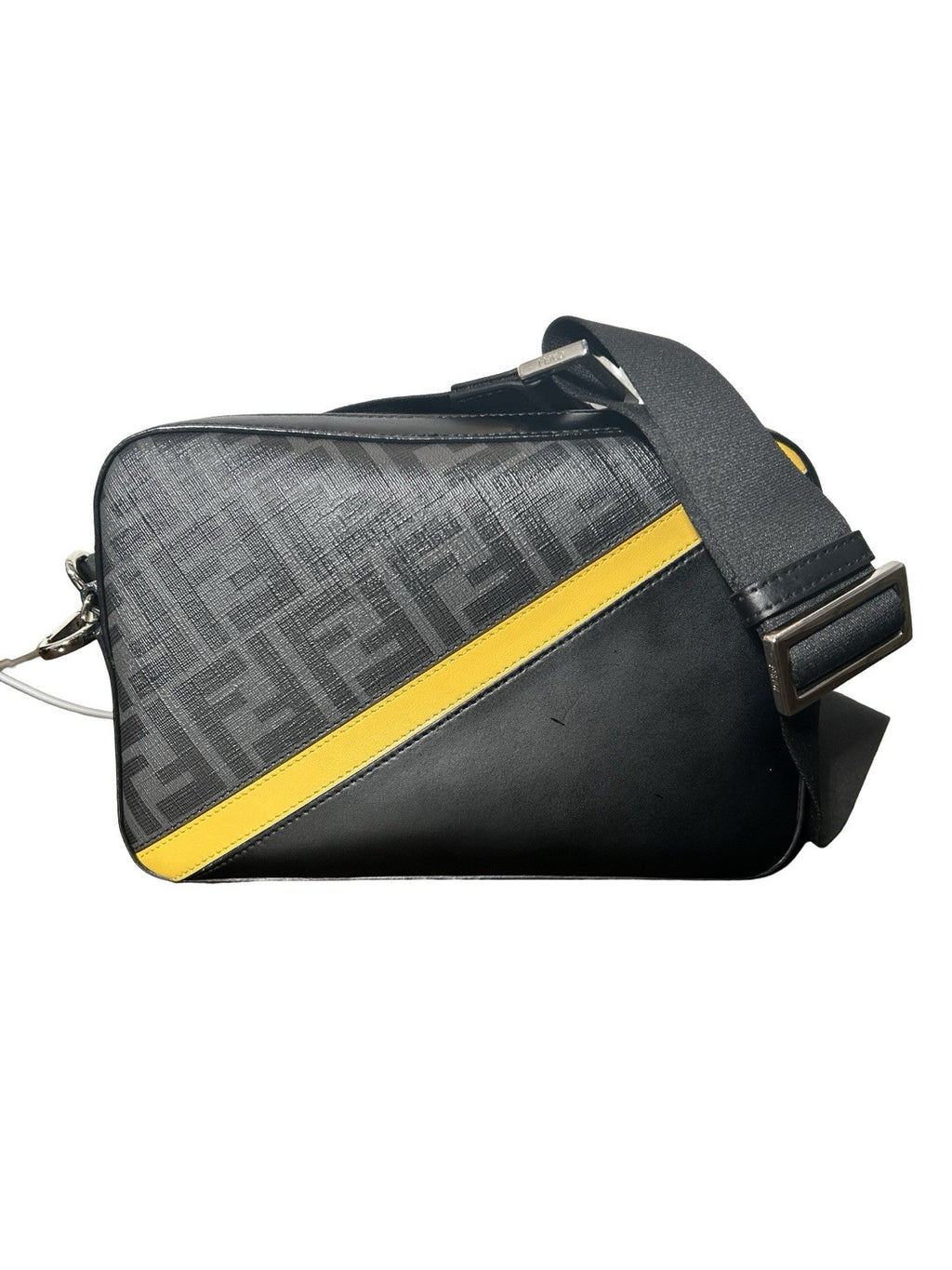 Fendi Diagonal Camera Case Bag Zucca FF