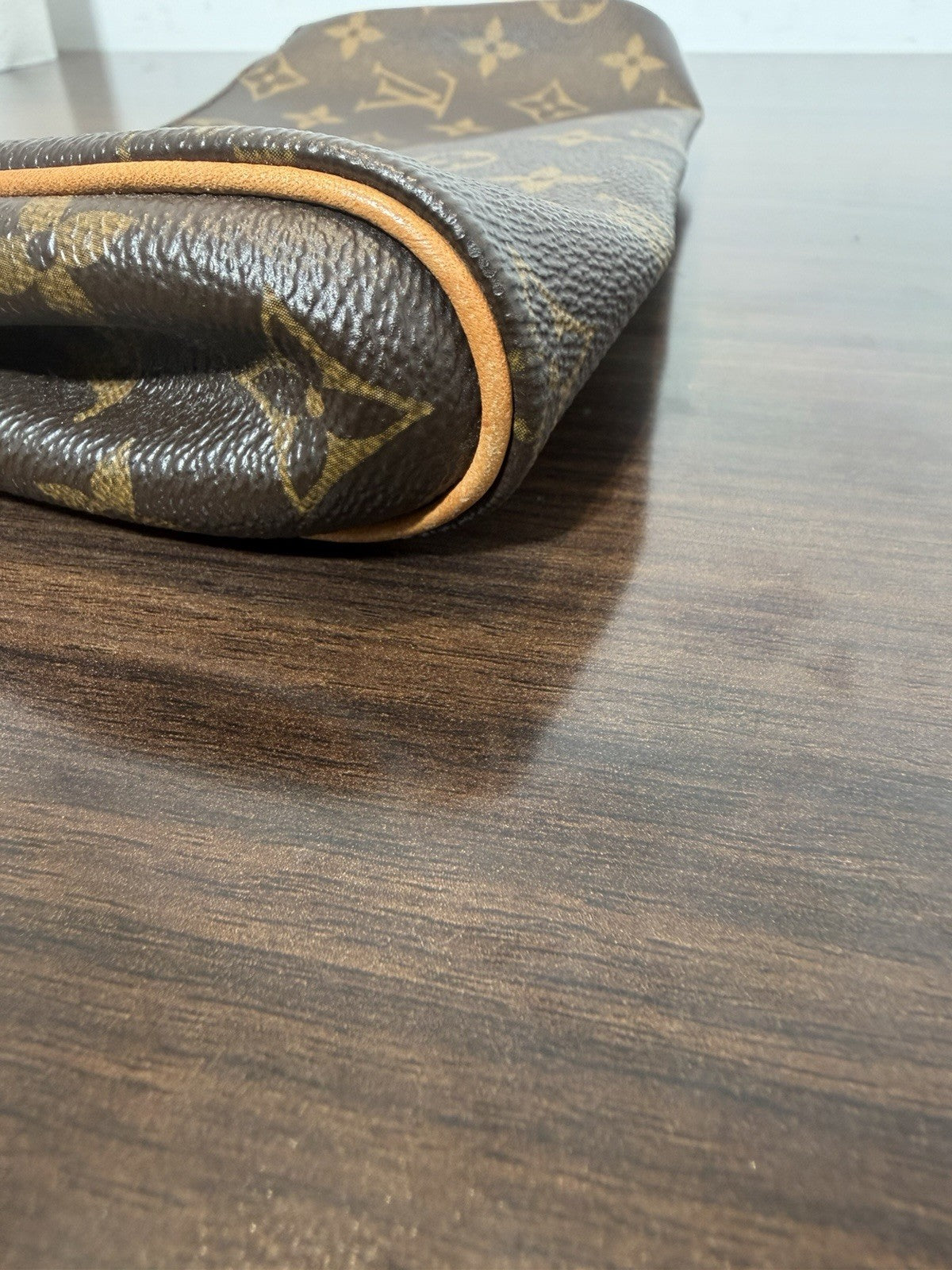 Louis Vuitton Monogram Eva Clutch Brown Shoulder Bag