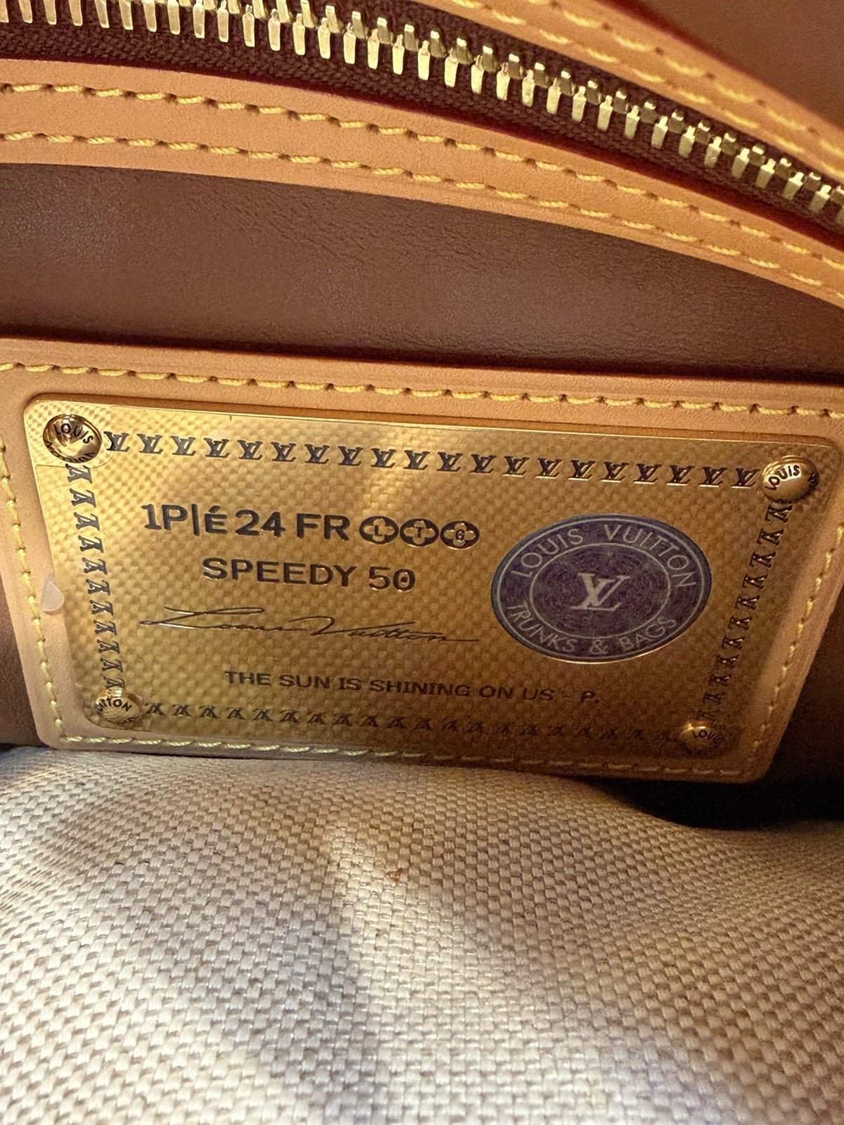 Louis Vuitton Speedy P9 Bandouliere 50 in Red