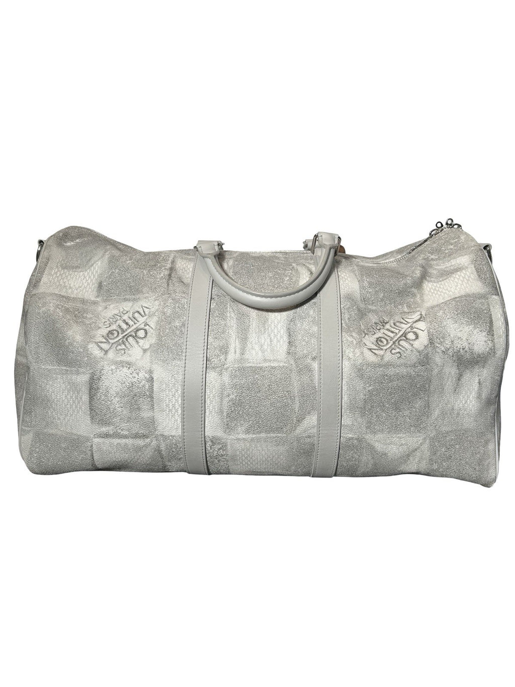 Louis Vuitton Keepall Bandouliere 50 in Stone Grey