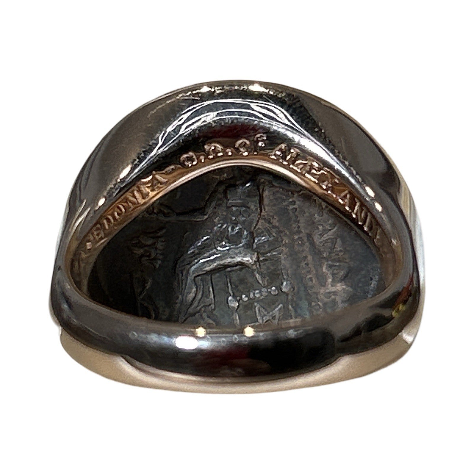 Bvlgari Monete Alexander The Great Ring 18K Rose Gold