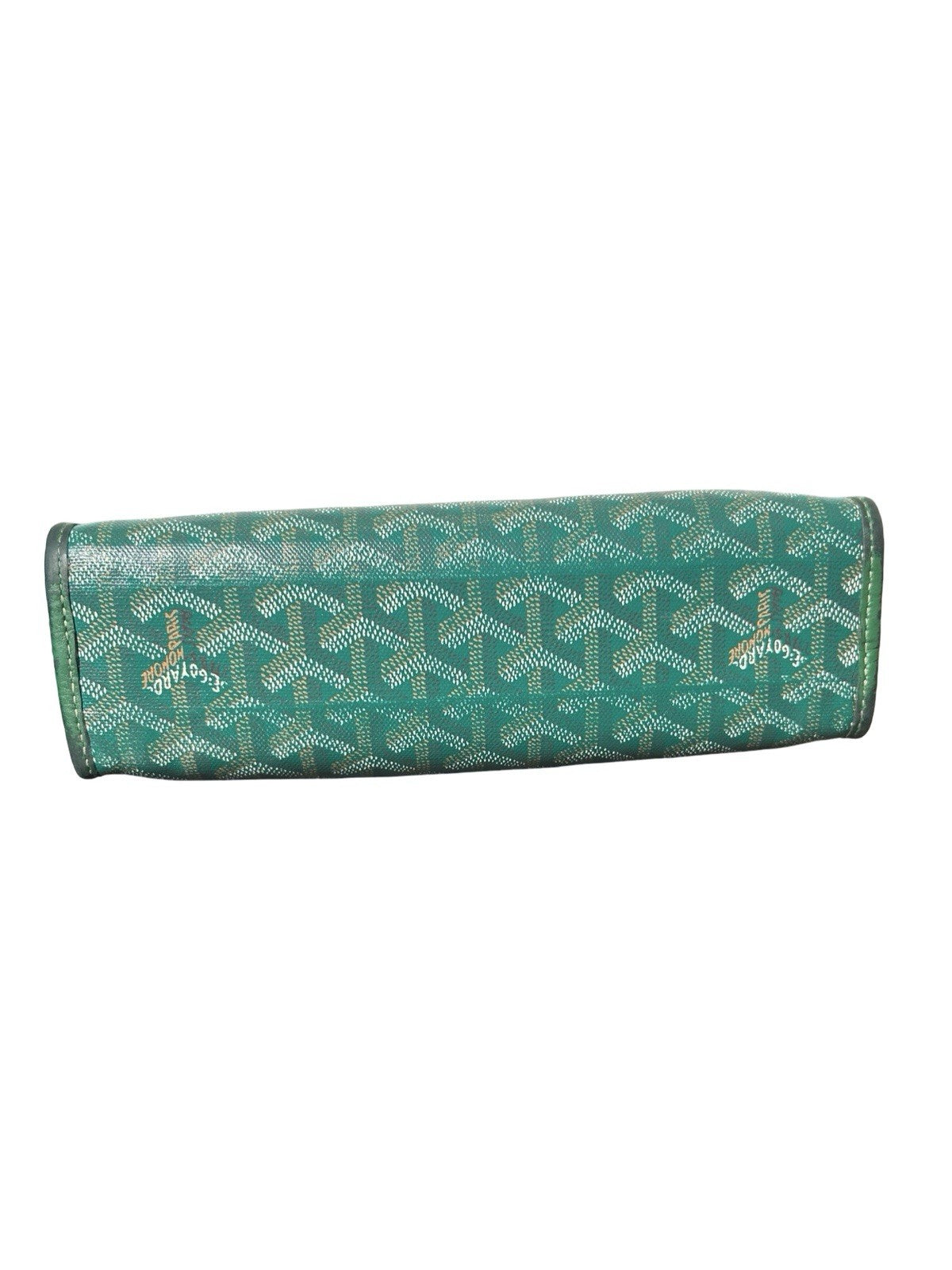 Goyard Goyardine Jouvence Toiletry Pouch Coated Canvas GM Green