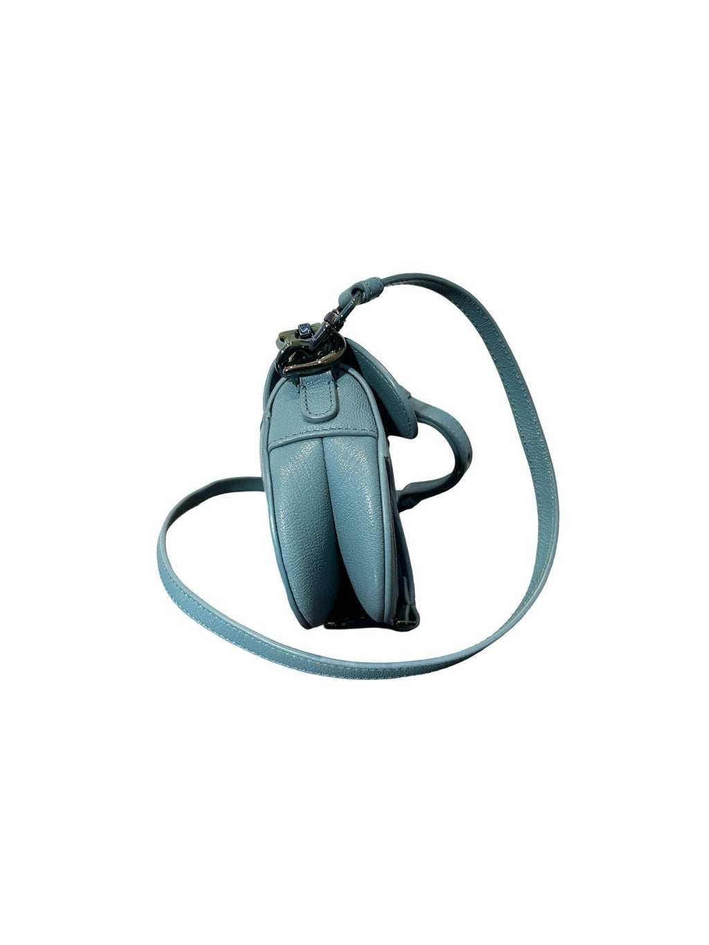 Christian Dior Leather Saddle Micro